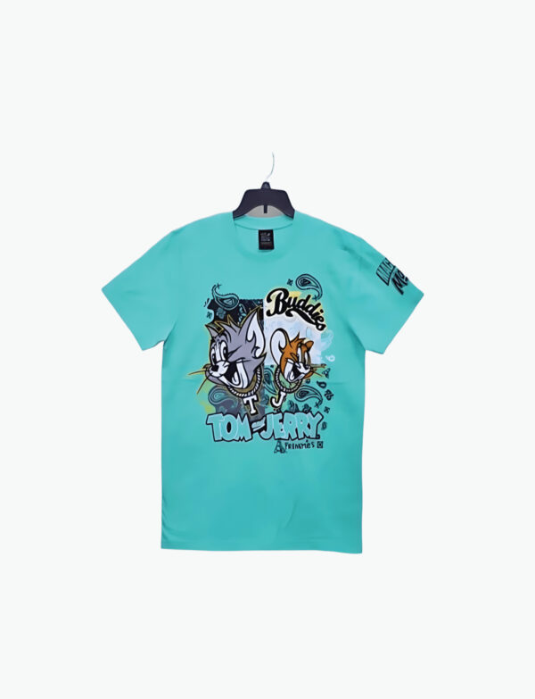 Jersey Flock Print Tee