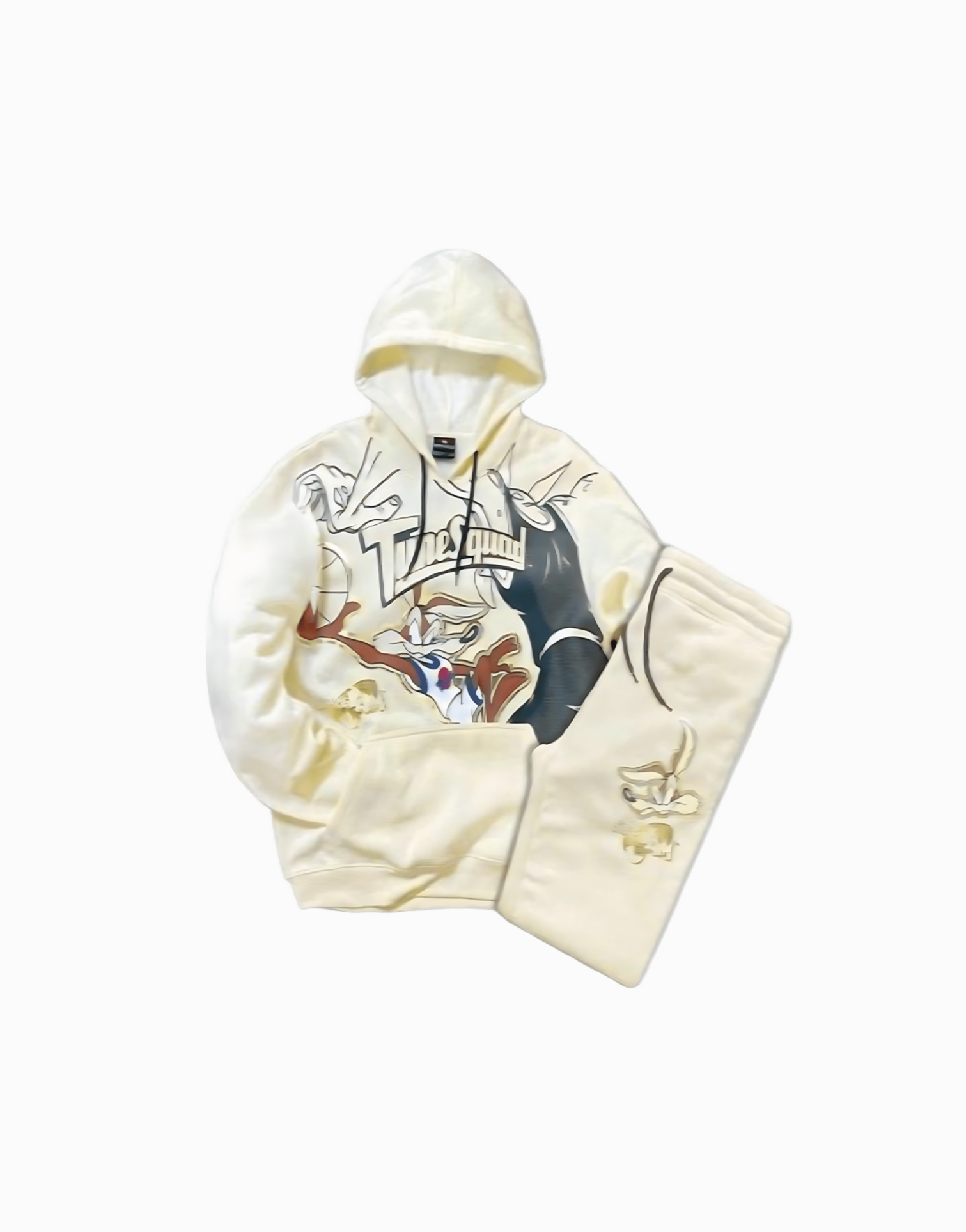 Tight Knit Fleece Hoodie W/Jogger