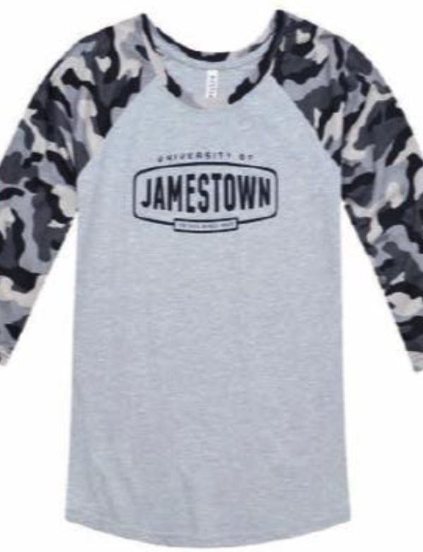 Jersey Camo Raglan Tee
