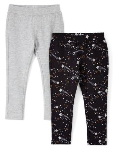 2PK Spandex Terry Jegging