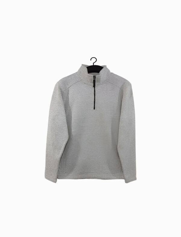 Fleece Mock Neck Zip