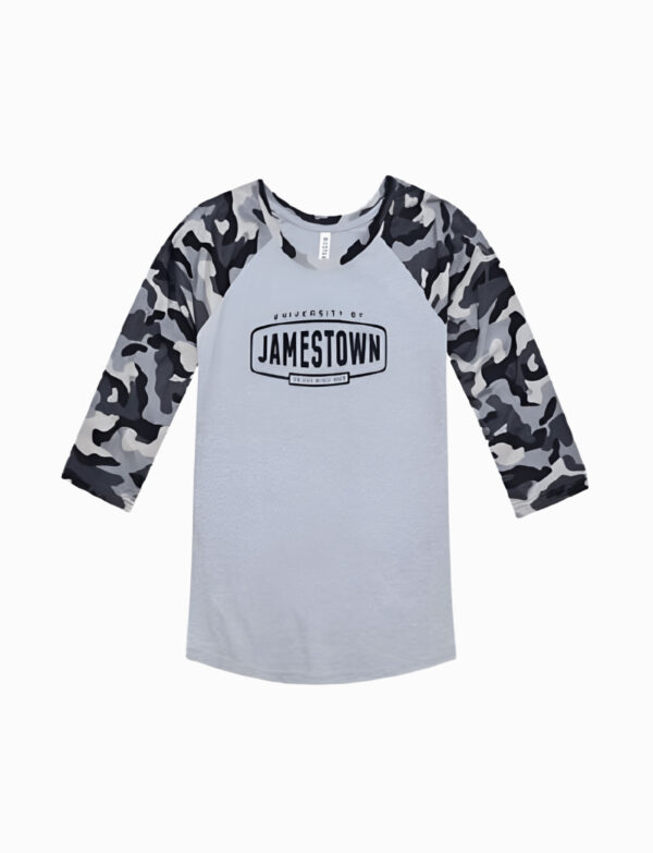 Jersey Camo Raglan Tee