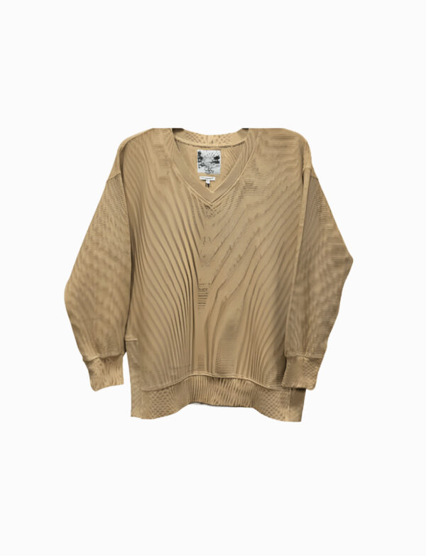 Burnwash Thermal V Neck