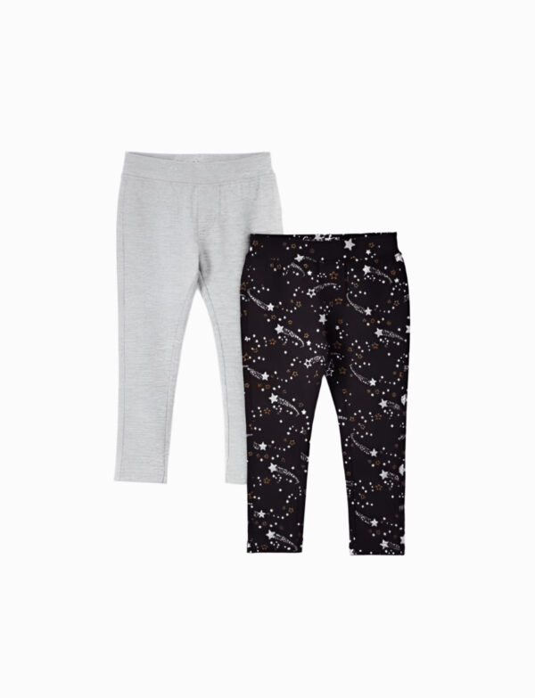 2PK Spandex Terry Jegging