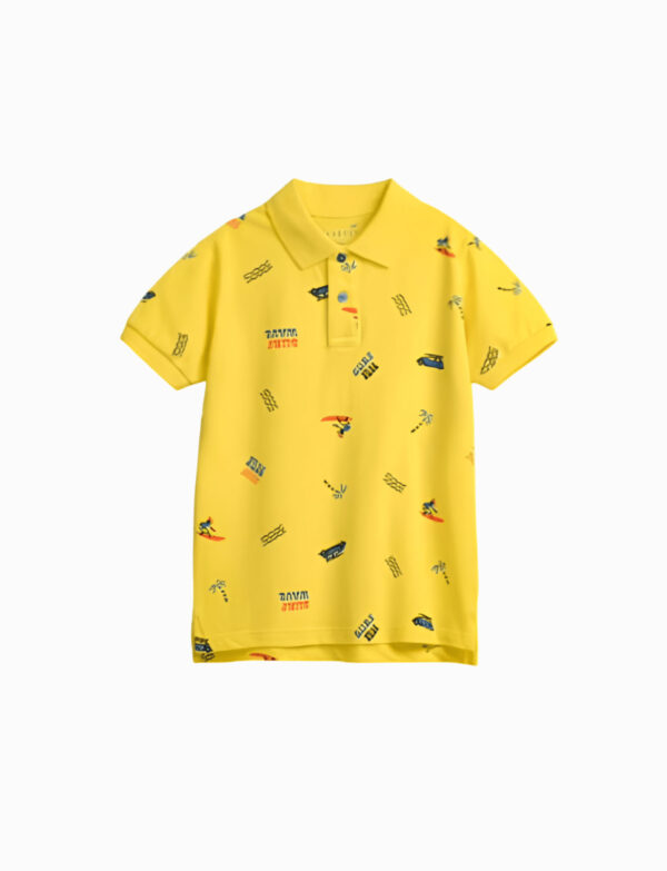 AOP Pique Basic Polo